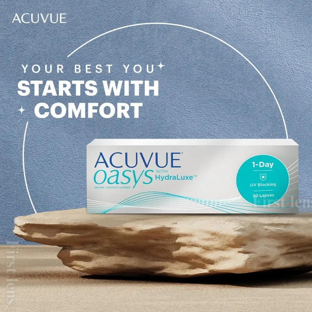 ACUVUE OASYS 1-Day with HydraLuxe (30 Lenses/Box)