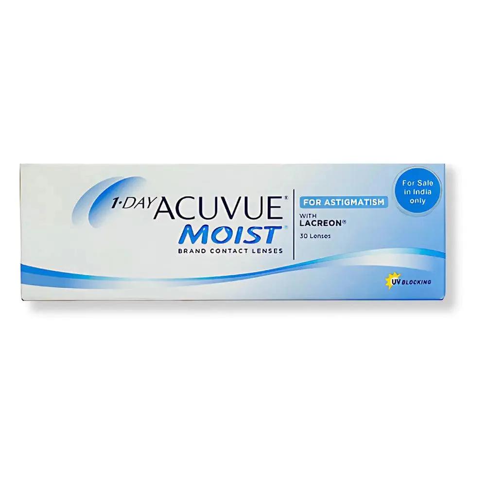 1-Day ACUVUE Moist for Astigmatism (30 Lenses/Box)