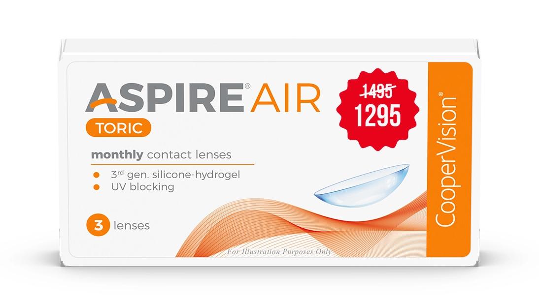 CooperVision Aspire Air Toric Monthly Disposable (3 Lenses/Box) — alternate view