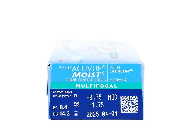 1-Day ACUVUE Moist Multifocal (30 Lenses/Box) — alternate view