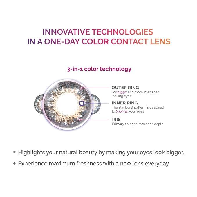 Freshlook Circle Plus Color Allure Gray 10 pcs — alternate view