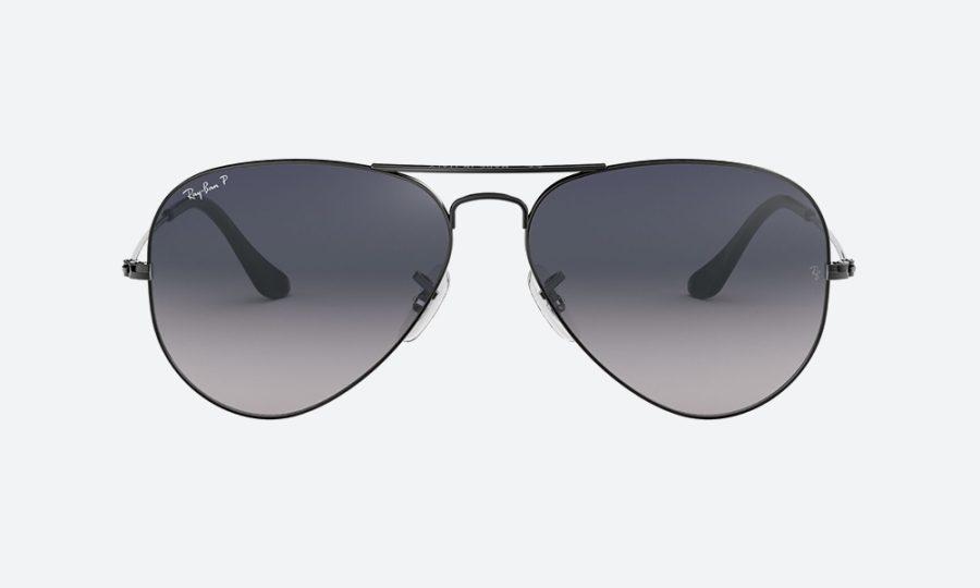 Rayban RB3025 004/78 62**14*140 Polarzied Blue Gradient Gunmetal — alternate view
