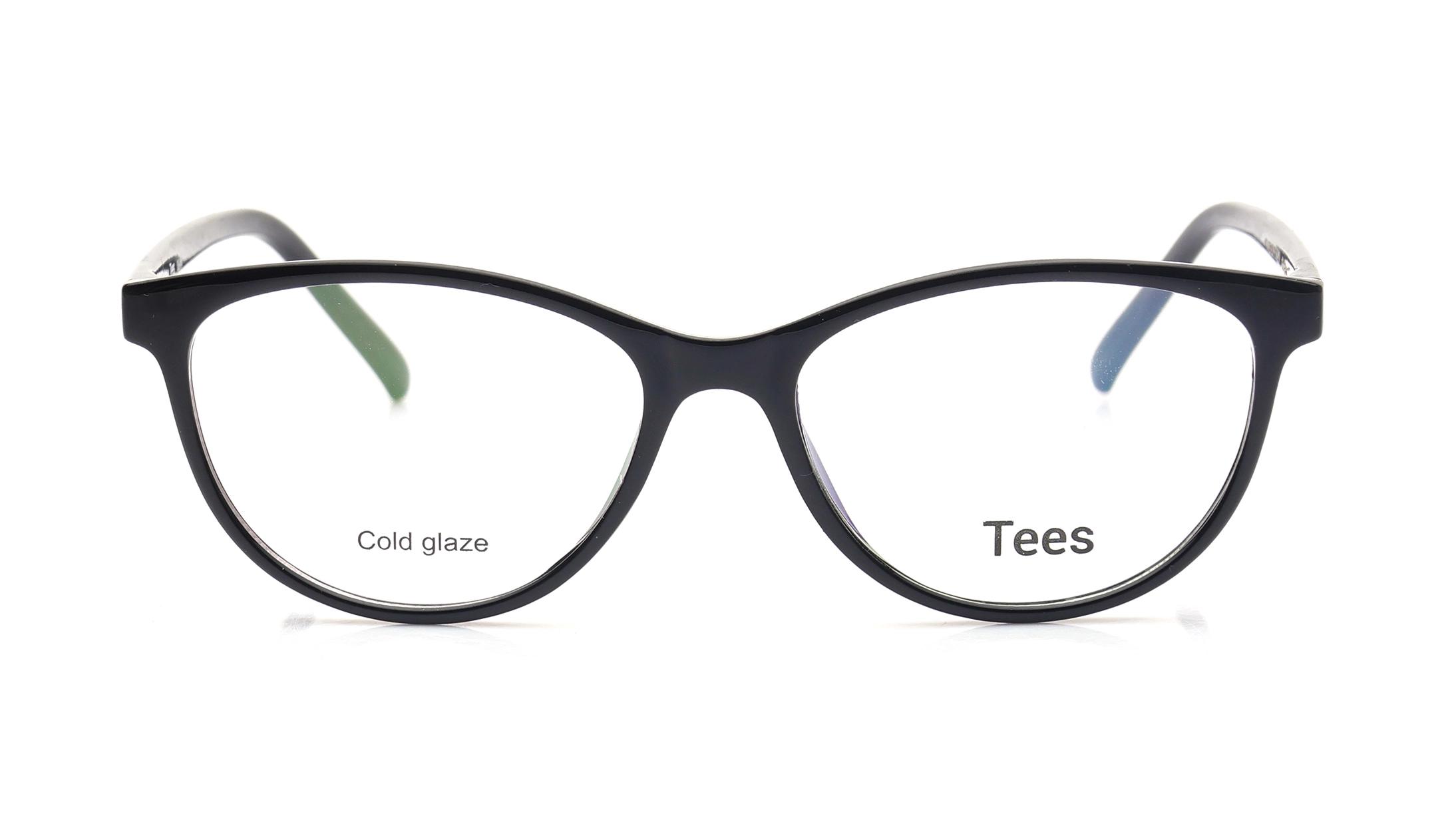 Tees By Fastrack Black CatEye Computer Glasses for Women FT1699MFP1WBKCGV | 53